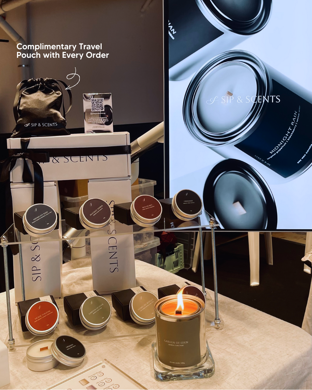 Travel Tin Candle [Individual]